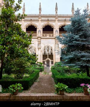 Monastero di San Juan de los Reyes. Toledo, Castilla la Mancha, Spagna. Foto Stock