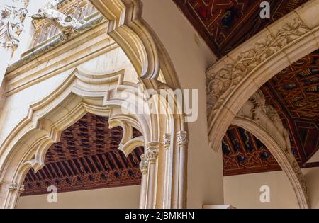 Monastero di San Juan de los Reyes. Toledo, Castilla la Mancha, Spagna. Foto Stock