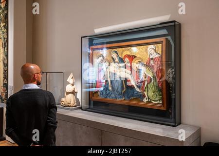 Francia, Parigi, Museo Cluny - Museo Nazionale del Medioevo, Pietà de Tarascon, 15th secolo Foto Stock