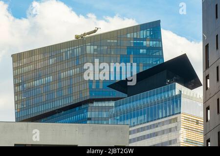 Francia, Parigi, quartiere Massena, le Torri Duo dell'architetto Jean Nouvel Foto Stock