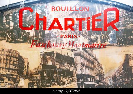 Francia, Parigi, i Grands Boulevards, il Bouillon Chartier Foto Stock