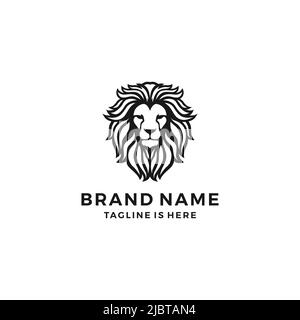 logo lion Illustrazione Vettoriale