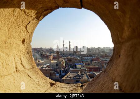 Egitto, Cairo, Cairo islamico, città vecchia dichiarata Patrimonio dell'Umanità dall'UNESCO Foto Stock