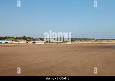 Sandy Bay, Porthcawl, Bridgend, South Wales, Regno Unito Foto Stock