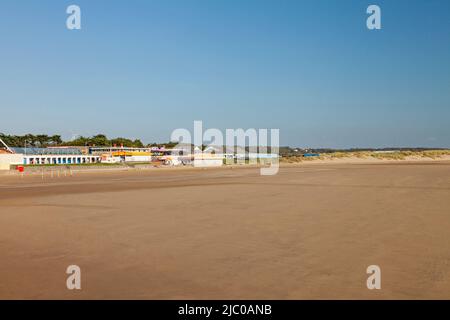 Sandy Bay, Porthcawl, Bridgend, South Wales, Regno Unito Foto Stock