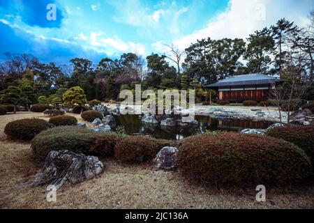 Bellissimo Castello Nijo a Kyoto, Giappone Foto Stock