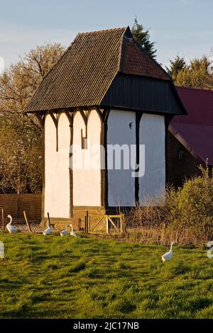 Castello tenere presso il Raveshof a Kempen-St.Hubert, Germania, Nord Reno-Westfalia, basso Reno, Kempen Foto Stock