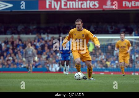 Chelsea / Everton 2004 Wayne Rooney Foto Stock