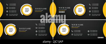 Creative online Business Strategy social media modello di copertina Facebook, modello banner Web, banner aziendale, intestazione, banner webinar aziendale Illustrazione Vettoriale
