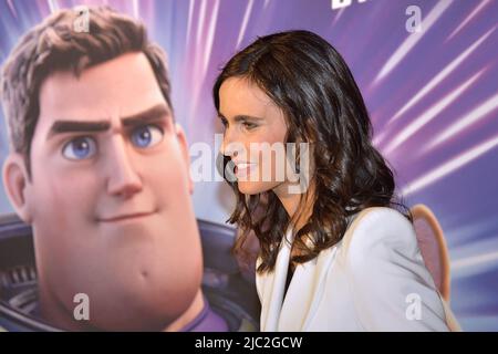 Roma, Italia. 09th giugno 2022. Linda Raimondo durante la fotocall del nuovo film Disney e Pixar. Lightyear - la vera storia di Buzz, regia di Angus MacLane The Space Cinema moderno, Roma. 9 giugno 2022 Credit: dpa/Alamy Live News Foto Stock