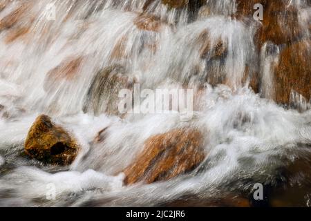 Haltern, Renania settentrionale-Vestfalia, Germania - corso d'acqua. Protezione contro le alluvioni sul fiume Lippe. L'acqua freatica della terra viene scaricata nel Lipp Foto Stock