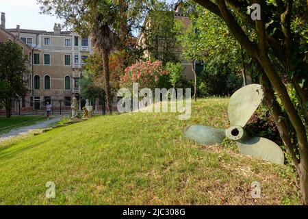 Venedig, Palazzo Ca' Zenobio // Venezia, Palazzo Ca' Zenobio Foto Stock