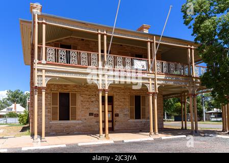 Le camere del central Darling Shire council a Wilcannia, nuovo Galles del Sud Foto Stock