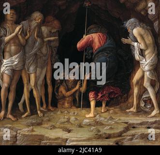 Discesa di Cristo in Limbo di Andrea Mantegna (1431-1506) Foto Stock