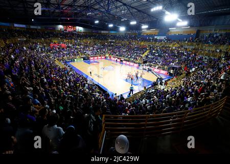 Franca, Brasile. 09th giugno 2022. SP - Franca - 06/09/2022 - NBB 2022, FRANCA X FLAMENGO - Franca tifosi durante una partita contro Flamengo per la finale NBB 2022 a Pedrocao Foto: Thiago Calil/AGIF/Sipa USA Credit: Sipa USA/Alamy Live News Foto Stock