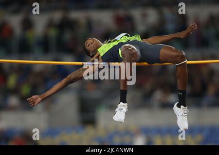 Roma, Italia. 10th giugno 2022. ROMA, Italia - 09.06.2022: Gareggia nella IAAF Wanda Diamond League - Golden Gala meeting 2022 allo Stadio Olimpico di Roma. Credit: Independent Photo Agency/Alamy Live News Foto Stock