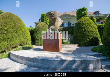 Suisse, Schweiz, Svizzera, Vaud, Waadt, Losanna, ville, città, città, città, Ouchy, Musée Olympique, musée, Museo, museo, olympique, olympisch, OL Foto Stock