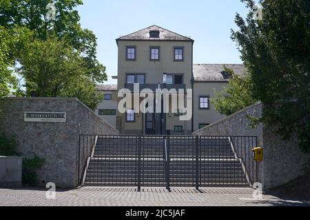 Limburgo, Germania. 10th giugno 2022. Il Seminario episcopale. Il capo del seminario nella diocesi di Limburgo è stato trovato morto. Ciò è stato annunciato dalla diocesi il venerdì, senza fornire dettagli sulle circostanze della morte del clero. Credit: Thomas Frey/dpa/Alamy Live News Foto Stock