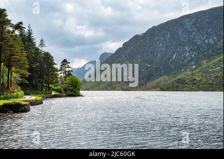 Glenveagh, Irlanda - 7 maggio 2022: Lough Beagh al Glenveagh National Park in Irlanda Foto Stock