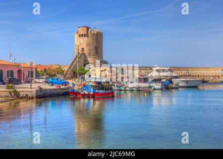 Marciana Marina, Elba, Toscana, Italia Foto Stock