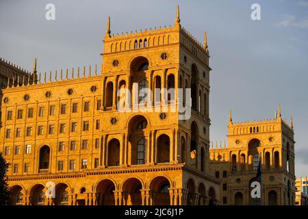 Baku, Azerbaigian. 10th giugno 2022. Ambiance durante la Formula 1 Azerbaijan Grand Prix 2022, 8th round del FIA Formula uno World Championship 2022, sul circuito cittadino di Baku, dal 10 al 12 giugno 2022 a Baku, Azerbaijan - Foto Xavi Bonilla / DPPI Credit: DPPI Media / Alamy Live News Foto Stock