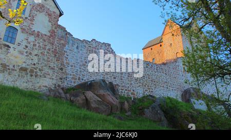 Kastelholman linna, 1386, Sund. Foto Stock