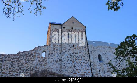 Kastelholman linna, 1386, Sund. Foto Stock