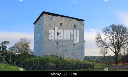 Kastelholman linna, 1386, Sund. Foto Stock