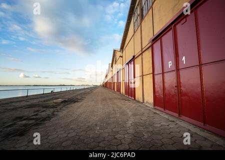 Magazzini del Molo di Maua (Cais Maua) - Porto Alegre, Rio Grande do sul, Brasile Foto Stock