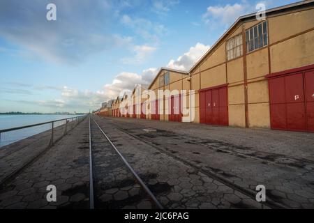 Magazzini del Molo di Maua (Cais Maua) - Porto Alegre, Rio Grande do sul, Brasile Foto Stock