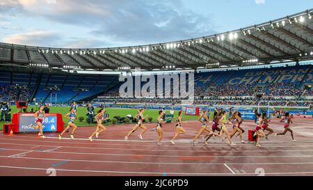 Roma, Italia. 09th giugno 2022. Wanda Diamond League, all'Olimpico Stadium, 9 giu 2022 (Photo by AllShotLive/Sipa USA) Credit: Sipa USA/Alamy Live News Foto Stock