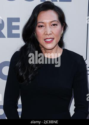 Los Angeles, USA . 10th giugno 2022. HOLLYWOOD, LOS ANGELES, CALIFORNIA, USA - 10 GIUGNO: Ann Lee arriva al CORE Gala 2022 ospitato da Sean Penn e Ann Lee (ex J/P Haitian Relief Organization) tenuto presso l'Hollywood Palladium il 10 giugno 2022 a Hollywood, Los Angeles, California, Stati Uniti. (Foto di Xavier Collin/Image Press Agency) Credit: Image Press Agency/Alamy Live News Foto Stock