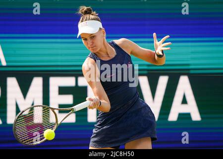 'S-HERTOGENBOSCH, PAESI BASSI - GIUGNO 11: Veronika Kudermetova di Russia durante la partita delle semifinali Womens Singles tra Ekaterina Alexandrova di Russia e Veronika Kudermetova di Russia all'Autotron il 11 Giugno 2022 in 's-Hertogenbosch, Paesi Bassi (Foto di Joris Verwijst/Agenzia BSR) Foto Stock