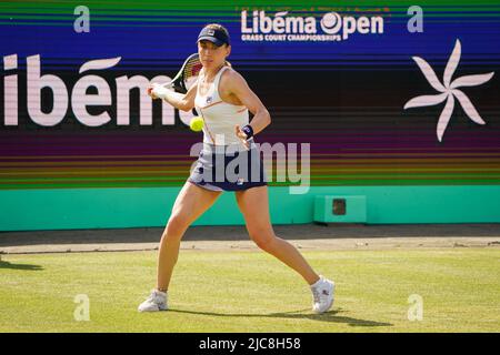 'S-HERTOGENBOSCH, PAESI BASSI - GIUGNO 11: Ekaterina Alexandrova di Russia durante la partita delle semifinali Womens Singles tra Ekaterina Alexandrova di Russia e Veronika Kudermetova di Russia all'Autotron il 11 Giugno 2022 in 's-Hertogenbosch, Paesi Bassi (Foto di Joris Verwijst/Agenzia BSR) Foto Stock