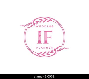 SE iniziali lettera monogramma collezione logo matrimonio, disegnata a mano moderno minimalista e modelli floreali per le carte di invito, Salva la data, elegante Illustrazione Vettoriale