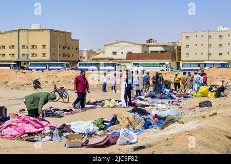 Giorno del mercato - viste Foto Stock