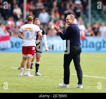Londra, Regno Unito, 11th giugno 2022. Francois Pienaar durante la partita della Gallagher Premiership allo StoneX Stadium di Londra. Il credito d'immagine dovrebbe essere: David Klein / Sportimage Foto Stock