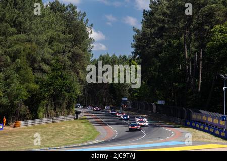 Giro di formazione durante la 2022 24 ore di le Mans, 3rd round del Campionato Mondiale di Endurance 2022 della FIA, sul circuito de la Sarthe, dal 11 al 12 giugno 2022 a le Mans, Francia - Foto: Joao Filipe/DPPI/LiveMedia Foto Stock