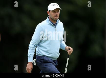 Charl Schwartzel del Team Stinger GC in Sudafrica, durante il terzo giorno della LIV Golf Invitational Series al Centurion Club, Hertfordshire. Data foto: Sabato 11 giugno 2022. Foto Stock