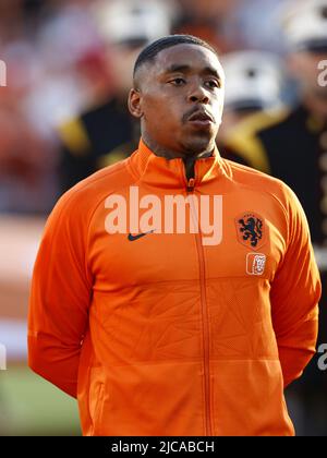 ROTTERDAM - Steven Bergwijn of Holland durante la partita della UEFA Nations League tra Paesi Bassi e Polonia allo stadio Feyenoord il 11 giugno 2022 a Rotterdam, Paesi Bassi. ANP MAURICE VAN STEEN Foto Stock