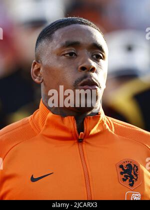 ROTTERDAM - Steven Bergwijn of Holland durante la partita della UEFA Nations League tra Paesi Bassi e Polonia allo stadio Feyenoord il 11 giugno 2022 a Rotterdam, Paesi Bassi. ANP MAURICE VAN STEEN Foto Stock