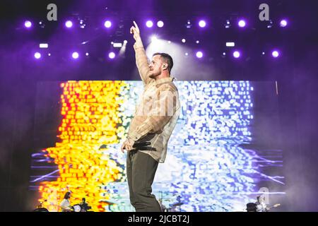 11/06/2022 - i-Days 2022 a Milano, Italia, HANNO SUONATO DAL vivo la banda pop americana IMAGINE DRAGONS Foto Stock