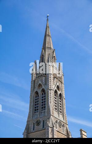 Chiesa di San Giovanni Evangelista, Bath, Somerset, Inghilterra. Foto Stock