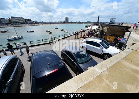 Porto di Margate nel kent. Foto Stock