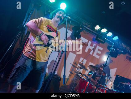 Carsehole (L) del festival musicale Beermageddon Heavy Metal Festival di Kunts. 28 ago 2021, Stoke Prior, Bromsgrove, Regno Unito. Credito: Will Tudor/Alamy Foto Stock