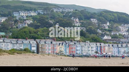 Guest House a Aber Dyfi Wales Foto Stock