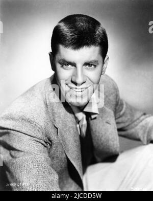 Comico JERRY LEWIS 1955 Ritratto Pubblicità per Hal Wallis Productions Inc. / Paramount Pictures Foto Stock