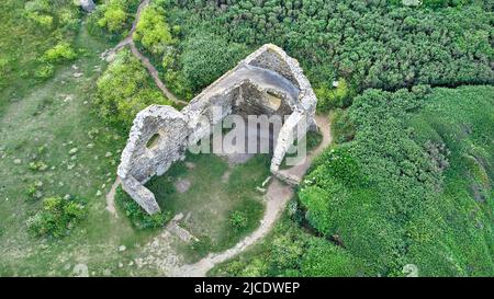 Immagine di Vielle Eglise, Carteret, Francia Foto Stock