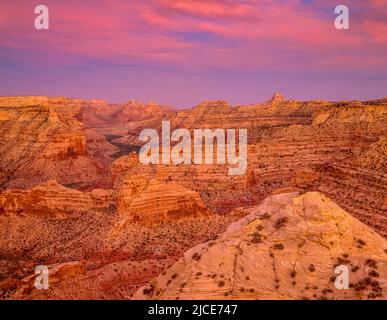 Il Little Grand Canyon, San Rafael Swell, Utah Foto Stock