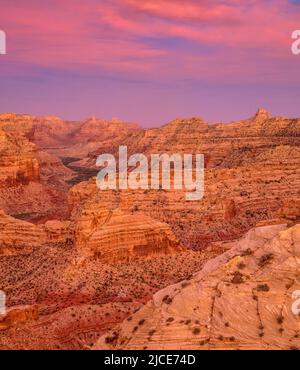 Il Little Grand Canyon, San Rafael Swell, Utah Foto Stock